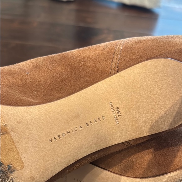Veronica Beard Brown Suede Ankle Boots - Picture 6 of 6